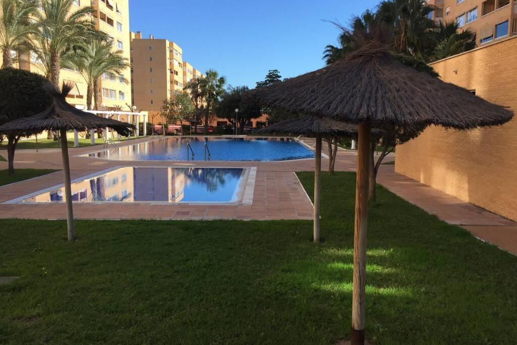 Beautiful Apartment With Swimming Pool And Beach Аликанте Экстерьер фото